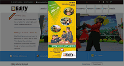 Desktop Screenshot of edifyschoolpatna.com